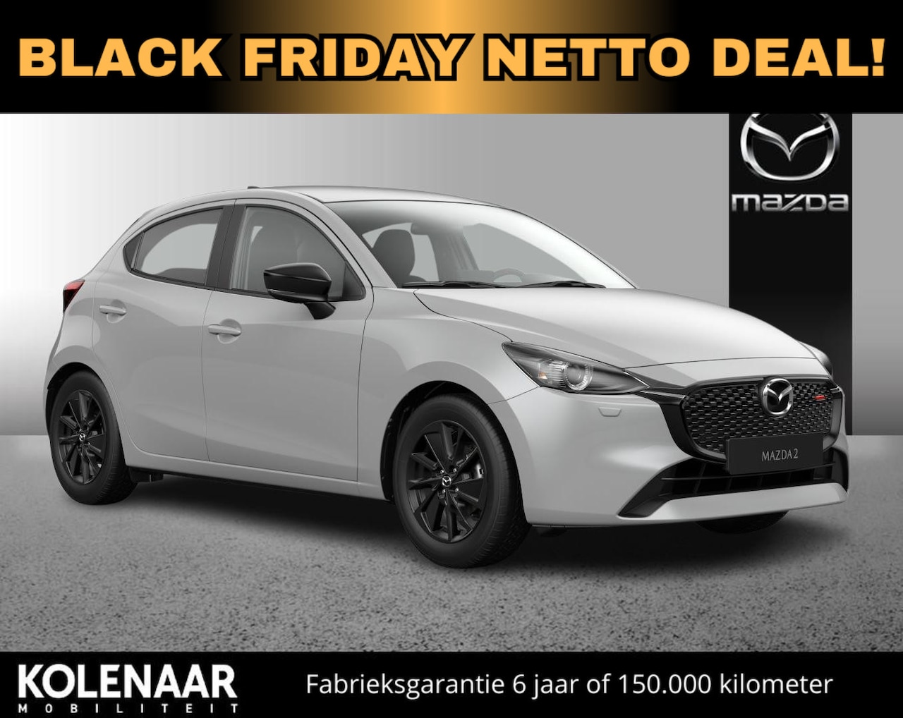 Mazda 2 - 1.5 e-Sky-G 90 Homura /BLACK FRIDAY NETTO DEAL!/€6544,- VOORDEEL!/Direct leverbaar!/DASO P - AutoWereld.nl