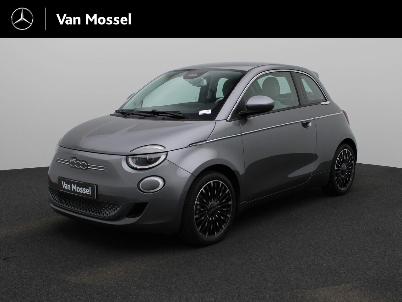 Fiat 500e - La Prima 42 kWh | Navi | Leder | ECC | Cam | PDC | LED | LMV | - AutoWereld.nl