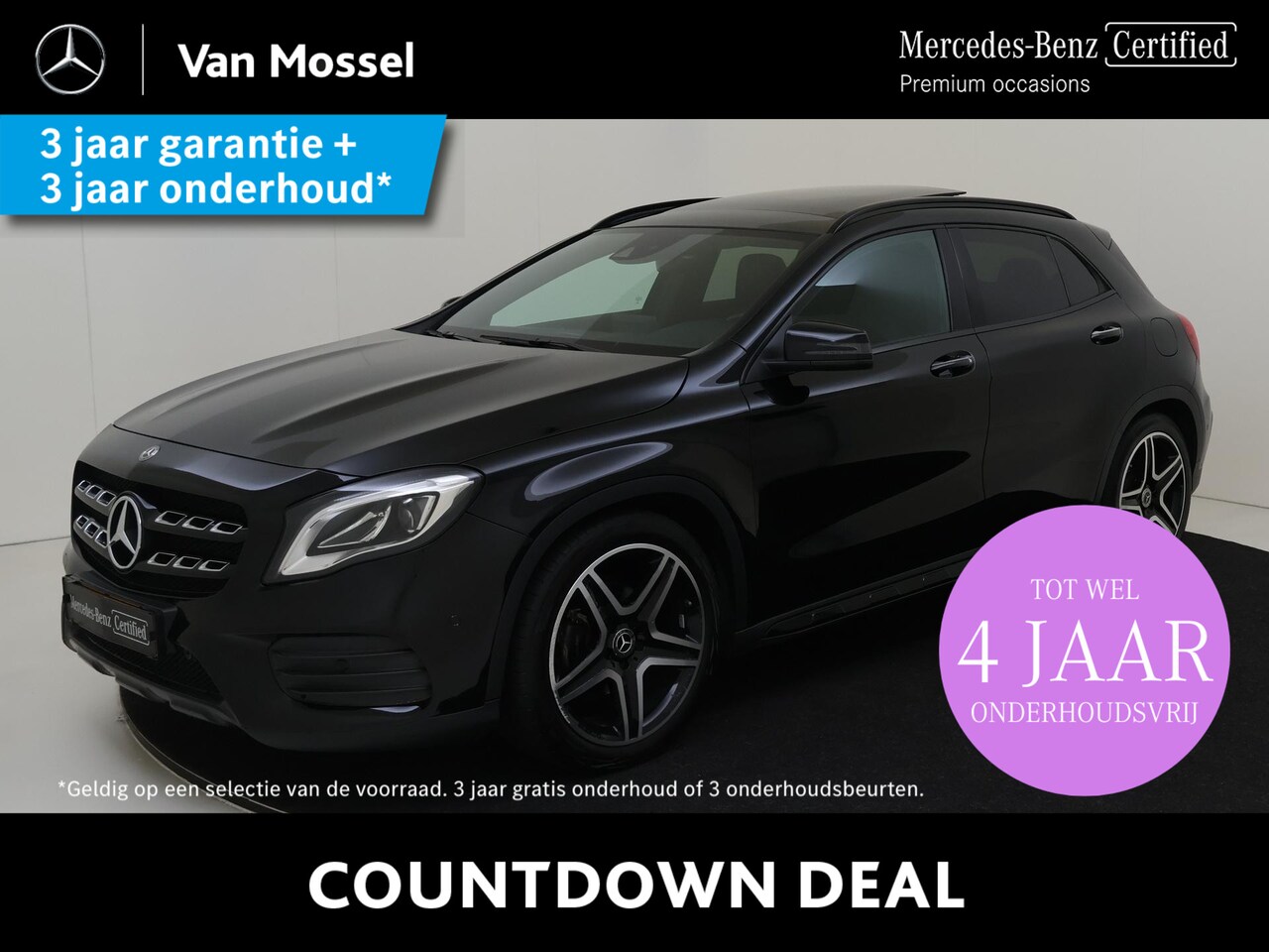 Mercedes-Benz GLA-Klasse - 180 Business Solution /AMG /Panoramadak / Night pakket/ Carplay /19 Inch - AutoWereld.nl