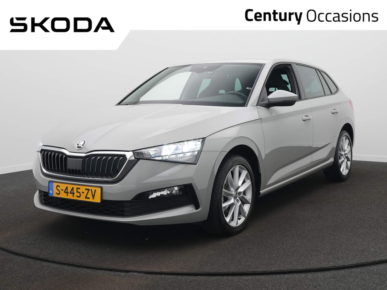 Skoda Scala - 1.0 TSI Sport Business DSG / LED / Camera / Navi / Climate / Fabrieksgarantie 06-2027 - AutoWereld.nl