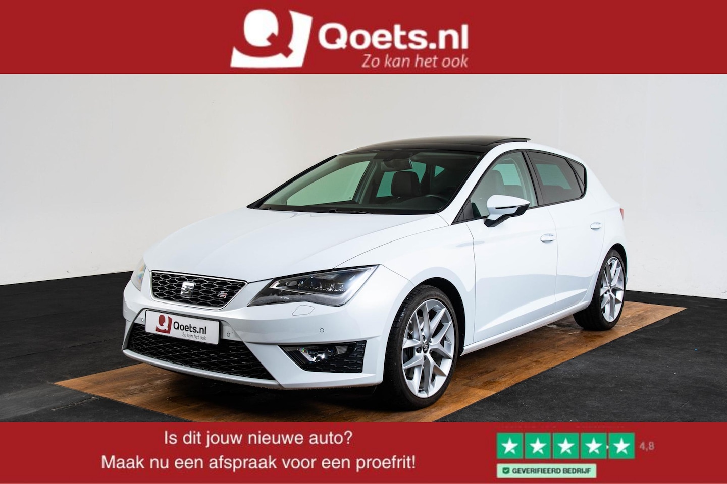 Seat Leon ST - 1.8 TSI FR Business Panoramadak - Stoelverwarming voor - Parkeerhulp voor/achter - Getinte - AutoWereld.nl