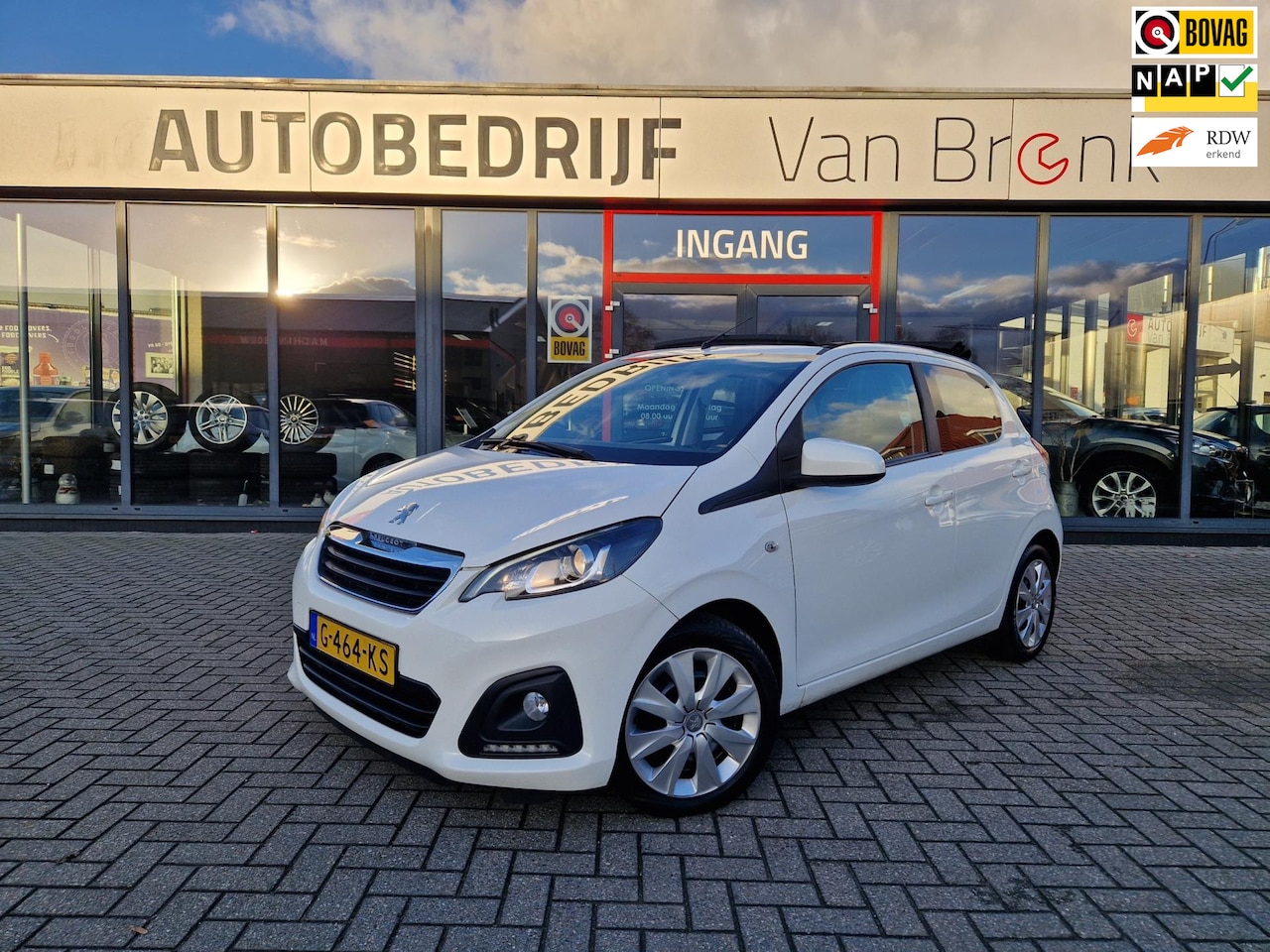 Peugeot 108 - 1.0 e-VTi Active TOP! | Schuif-Open dak | Bluetooth - AutoWereld.nl