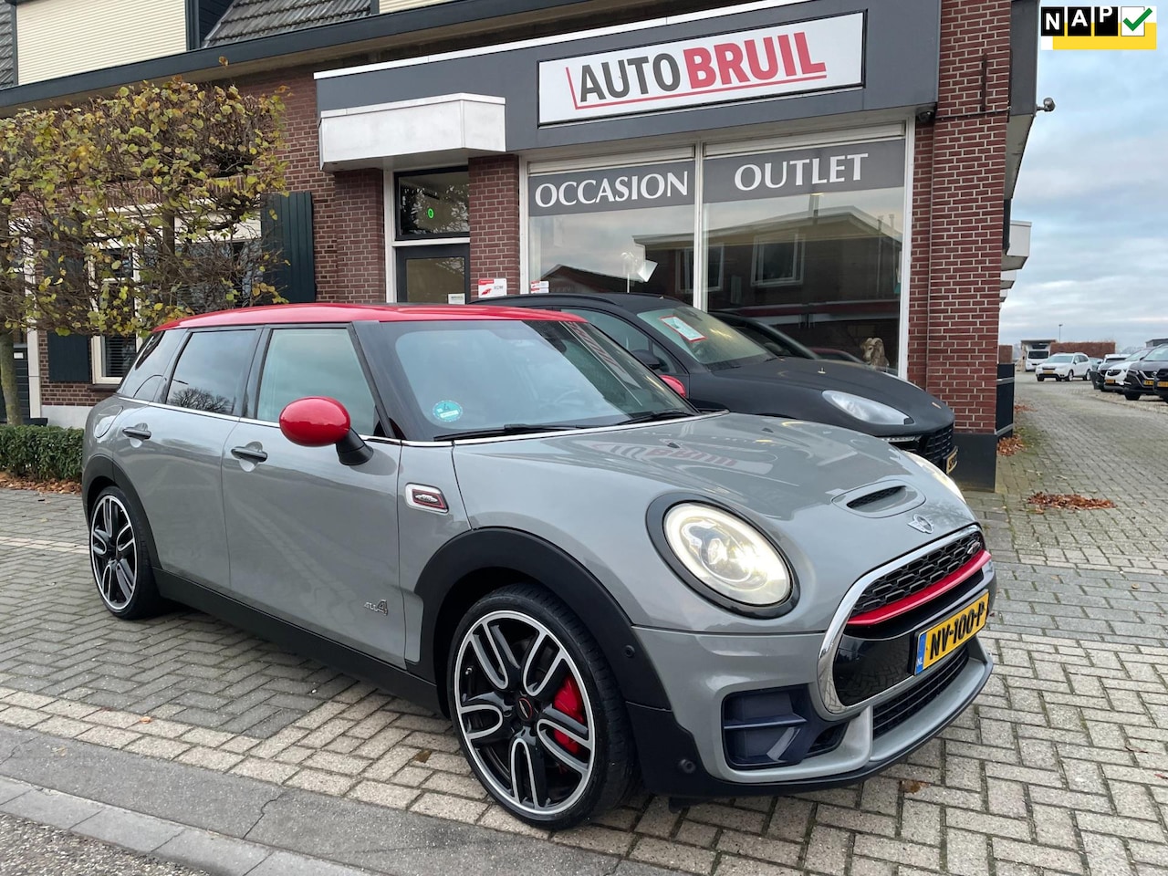 MINI Clubman - Mini 2.0 John Cooper Works ALL4 Chili Aut. 231 PK / Ned. auto /Panod./Leder. Head up - AutoWereld.nl