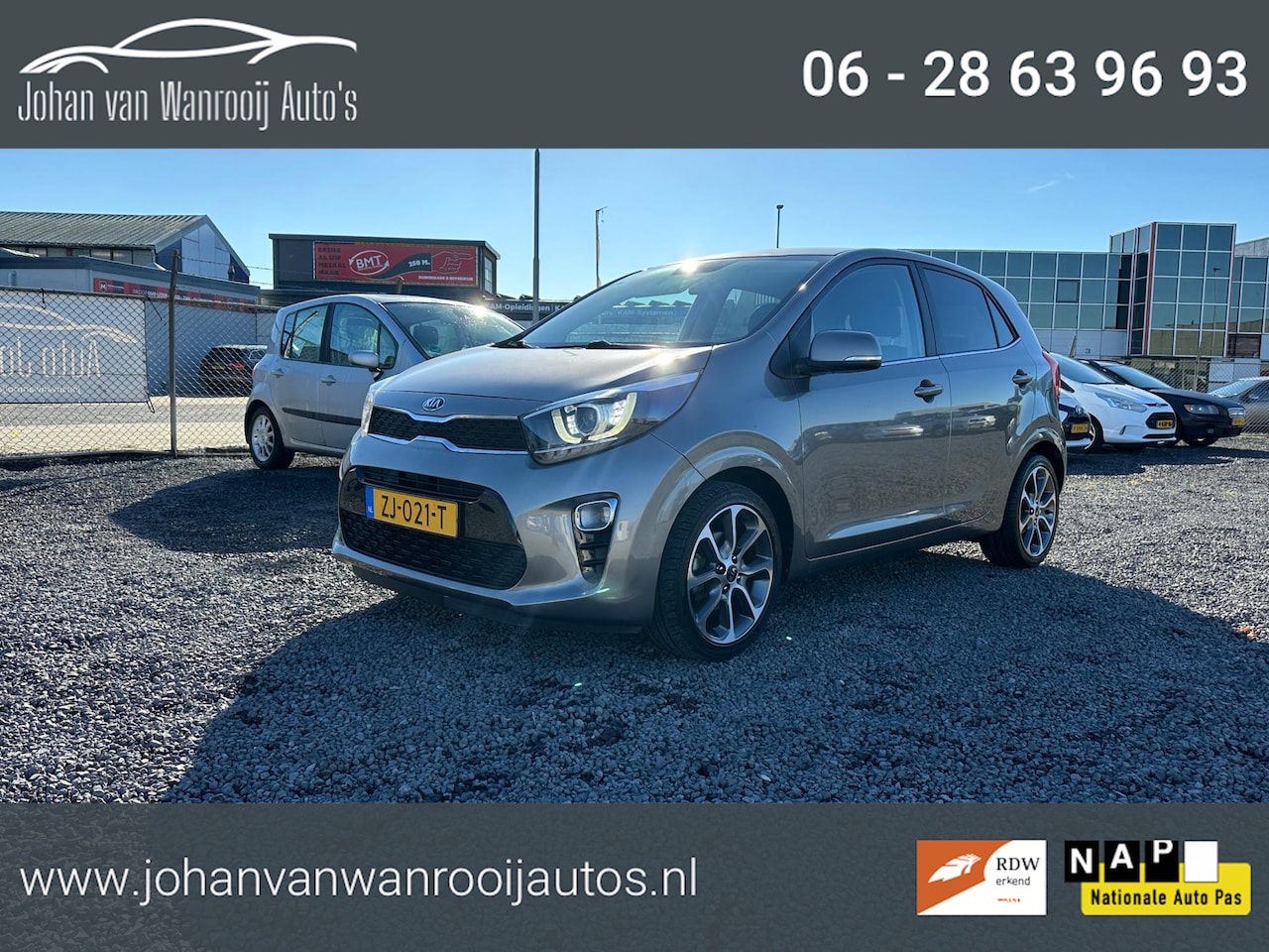 Kia Picanto - 1.0 CVVT Design Edition/NAVI/CAMERA - AutoWereld.nl