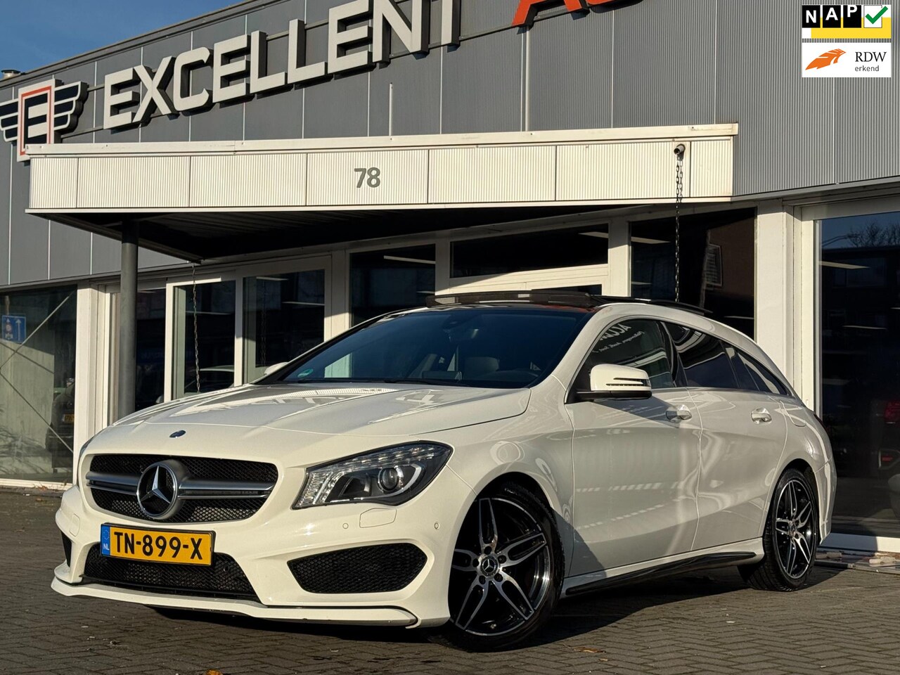 Mercedes-Benz CLA-klasse Shooting Brake - 180 OrangeArt Edition Automaat | Navigatie - AutoWereld.nl