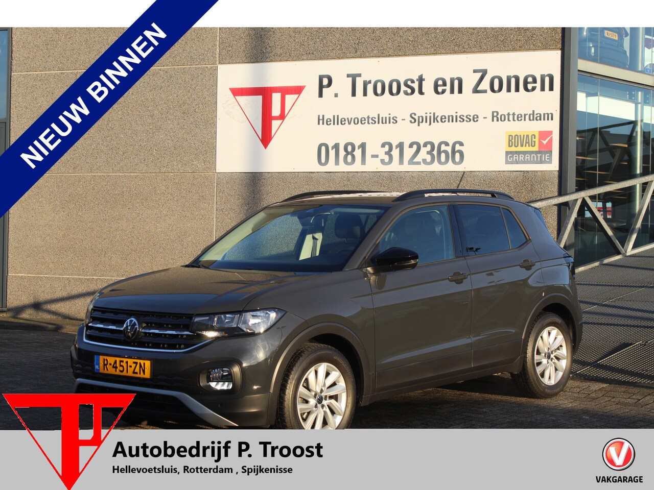 Volkswagen T-Cross - 1.0 TSI Style Automaat Cruise Control Adaptief/App-Connect/Airco/Parkeersensoren rondom - AutoWereld.nl