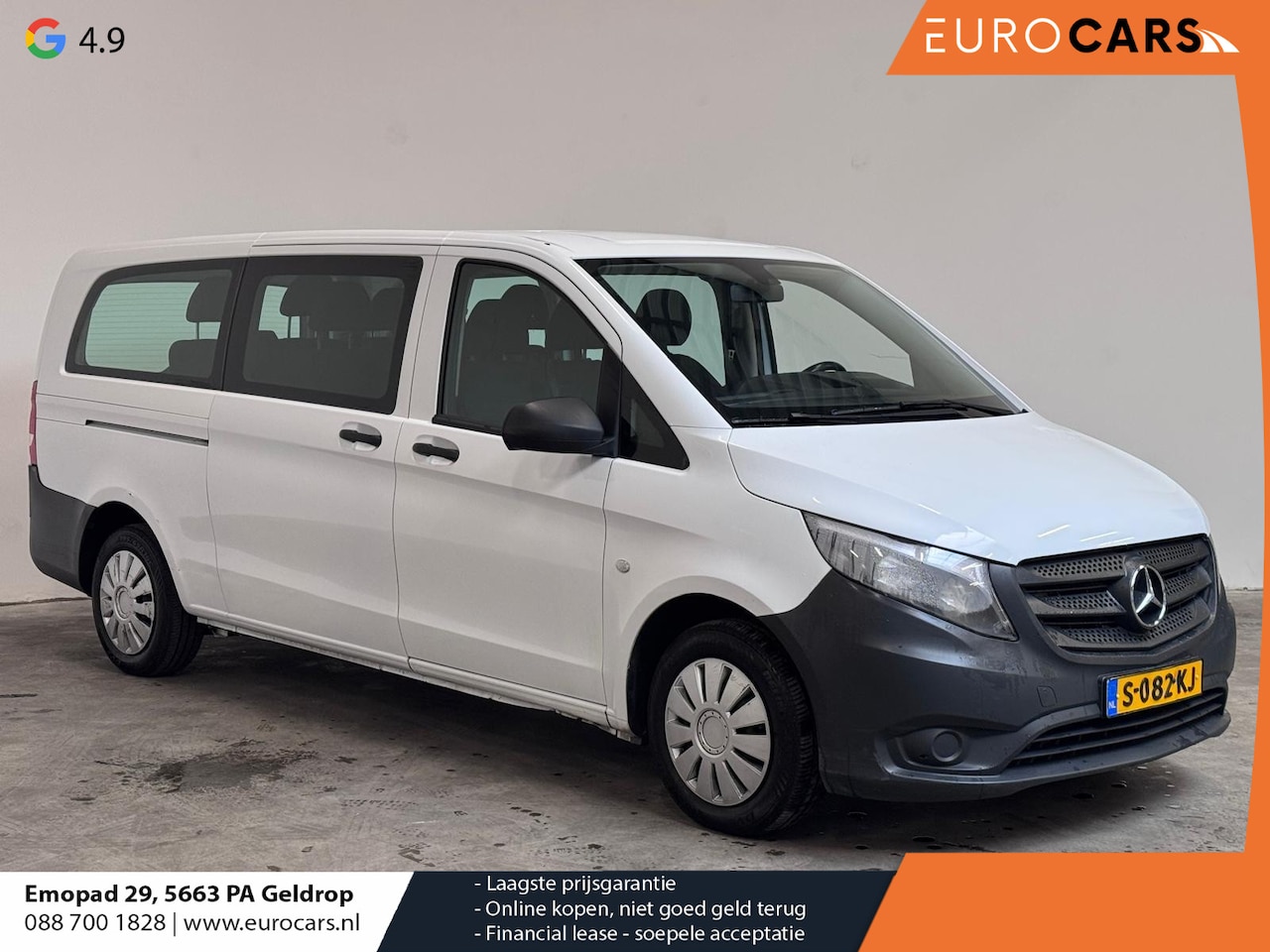 Mercedes-Benz Vito Tourer - 111 BlueTEC Base Extra Lang 9 PERSOONS HANDEL/EXPORT - AutoWereld.nl