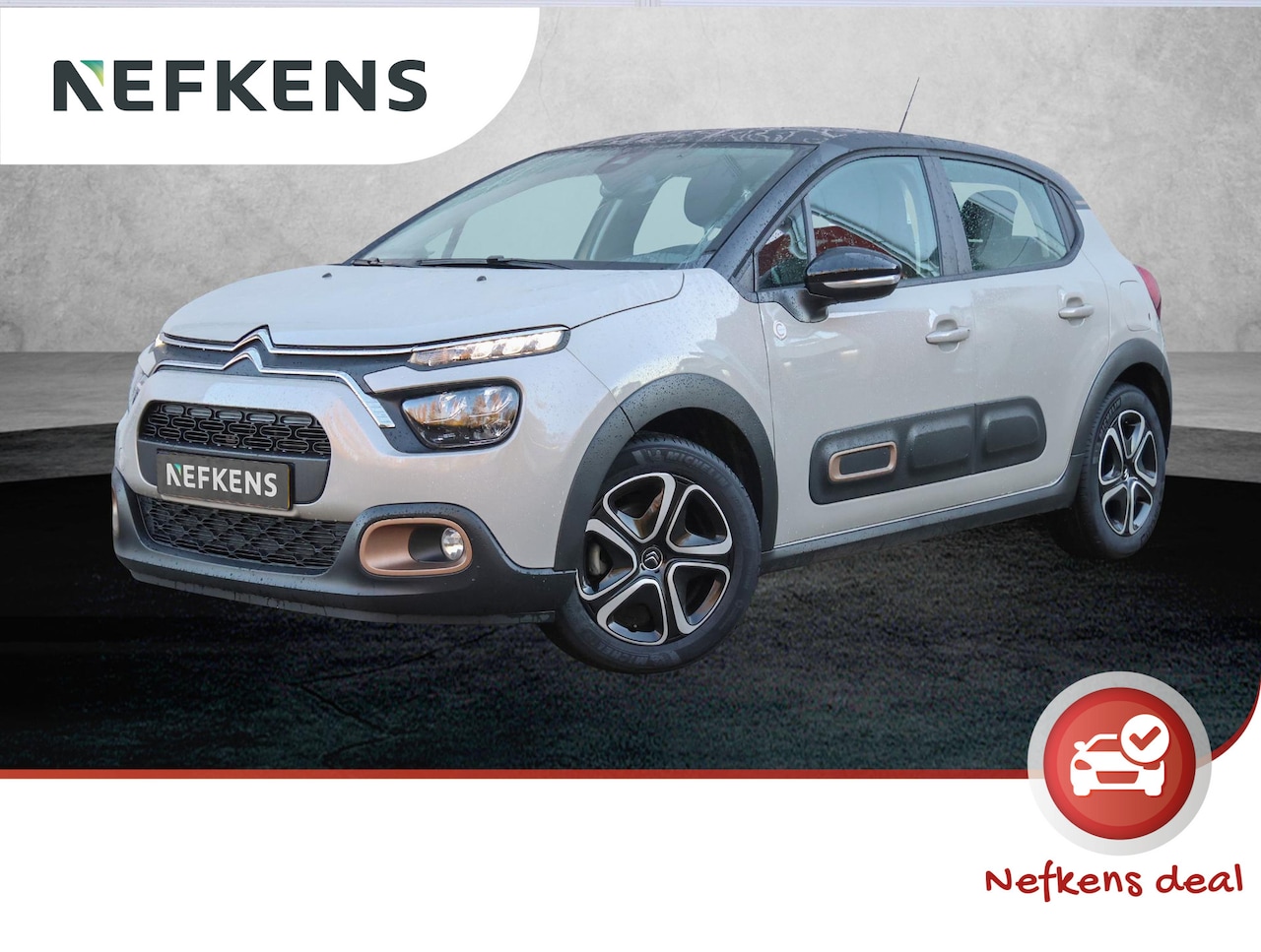 Citroën C3 - 82pk P.T. C-Series (1ste eig./Climate/Cruise/NAV./AppleCarPlay/TwoTone) - AutoWereld.nl