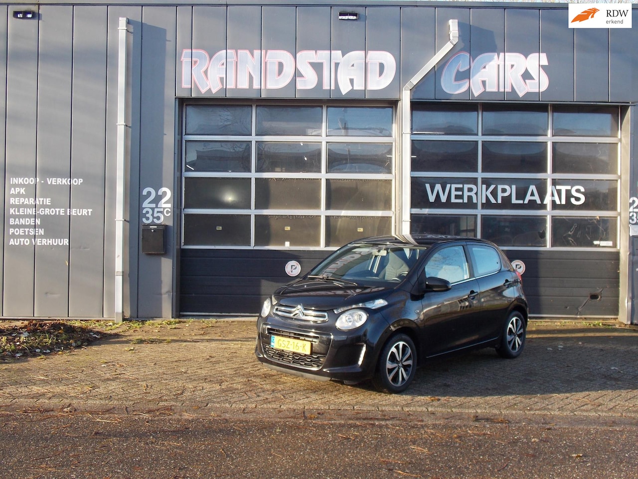 Citroën C1 - 1.0 VTi Shine Automaat Airco Elek Pakket 5Deurs 2016bj GARANTIE - AutoWereld.nl