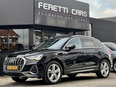 Audi Q3 - 35 TFSI AUT7 2X S-LINE. PANODAK LEDER NAVI CAMERA DIGI-DASH CARPLAY LED LMV PDC