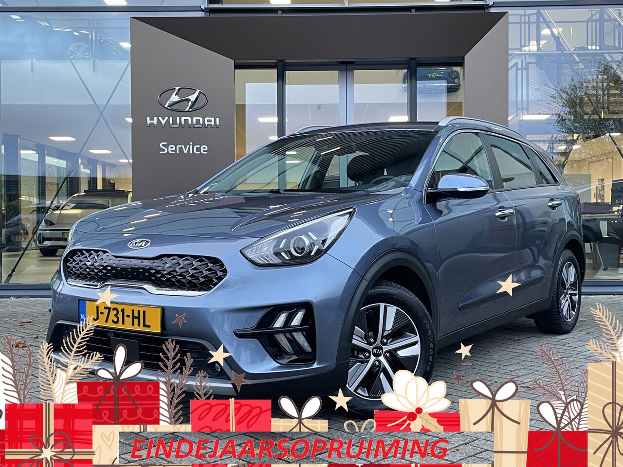 Kia Niro - 1.6 GDi Hybrid DynamicLine | Navigatie | Trekhaak | DAB - AutoWereld.nl