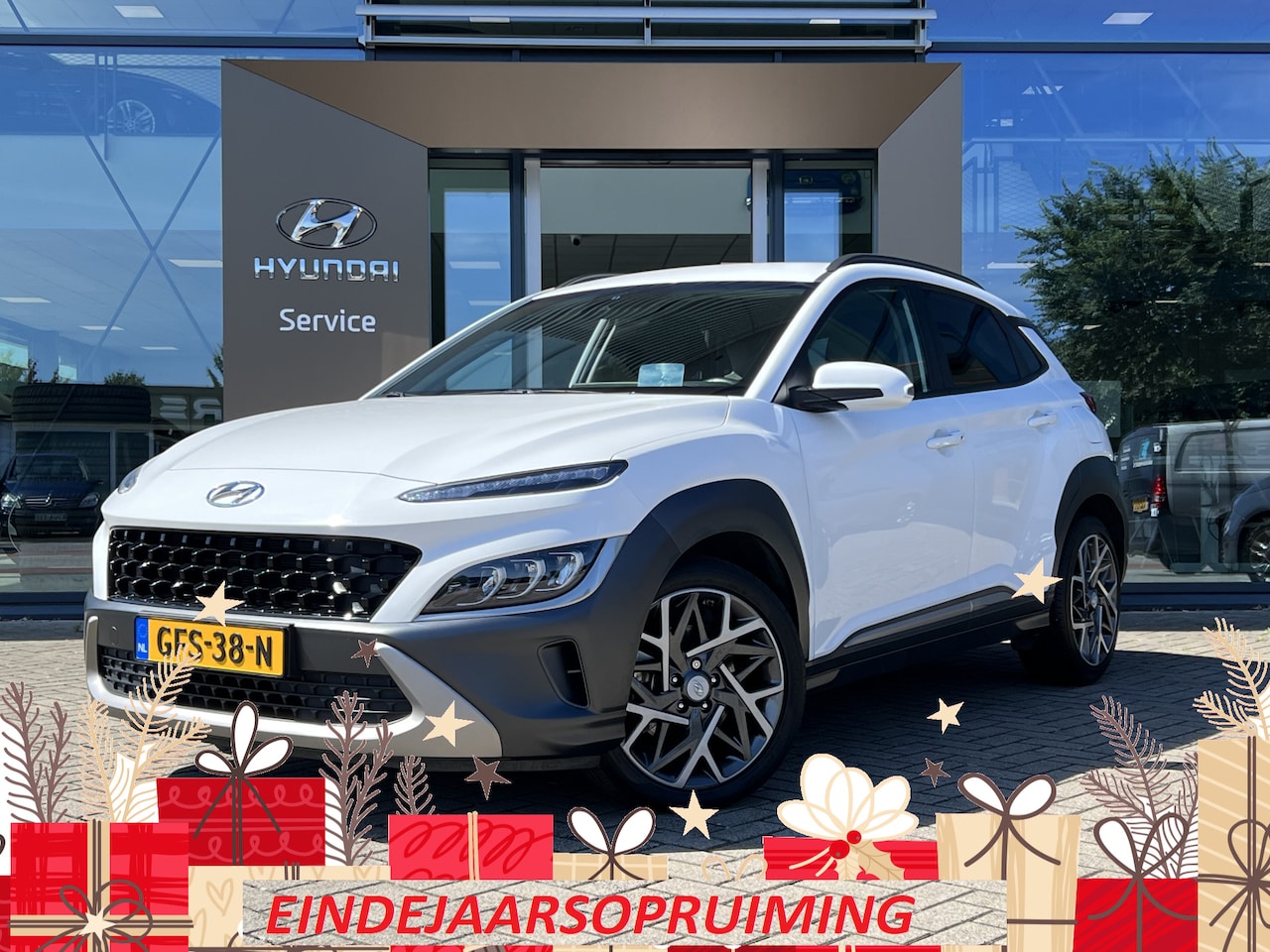 Hyundai Kona - 1.6 GDI HEV Fashion | Navigatie | 18" velgen | Krell audio | Hybrid - AutoWereld.nl