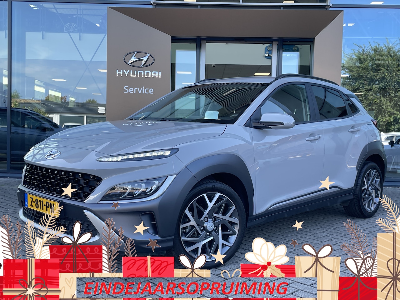 Hyundai Kona - 1.6 GDI HEV Fashion | Navigatie | 18" velgen | Hybrid - AutoWereld.nl