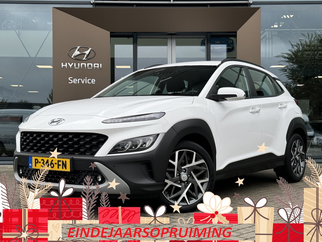 Hyundai Kona - 1.6 GDI HEV Fashion | Navigatie | 18" velgen | Hybrid - AutoWereld.nl