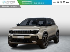 Jeep Avenger - 1.2 e-Hybrid Summit | Schuif/Kanteldak | Leder&Winter Pack | Stone Grey