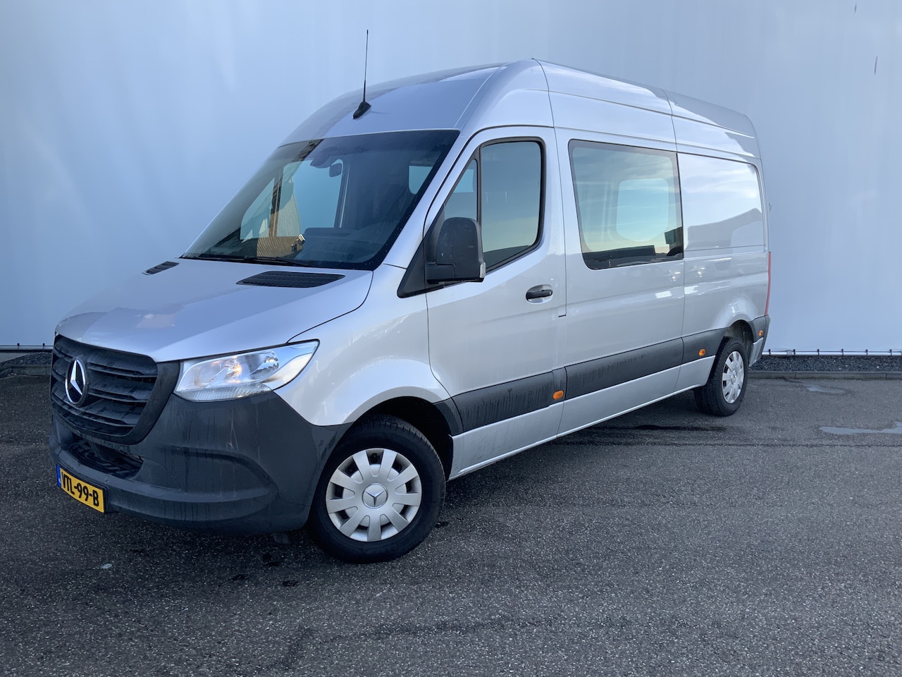 Mercedes-Benz Sprinter - 314 2.2 CDI L2H2 Airco Cruise 3 Zits Trekhaak 2000 kg Navi Euro 6 FWD - AutoWereld.nl