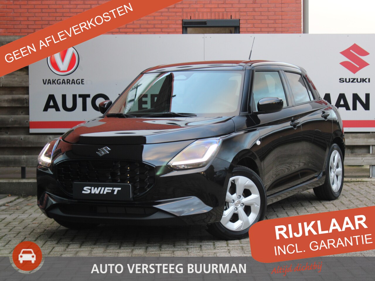 Suzuki Swift - 1.2 Select Smart Hybrid Carplay/Android Auto Draadloos, Adaptieve Cruise Control, Keyless - AutoWereld.nl