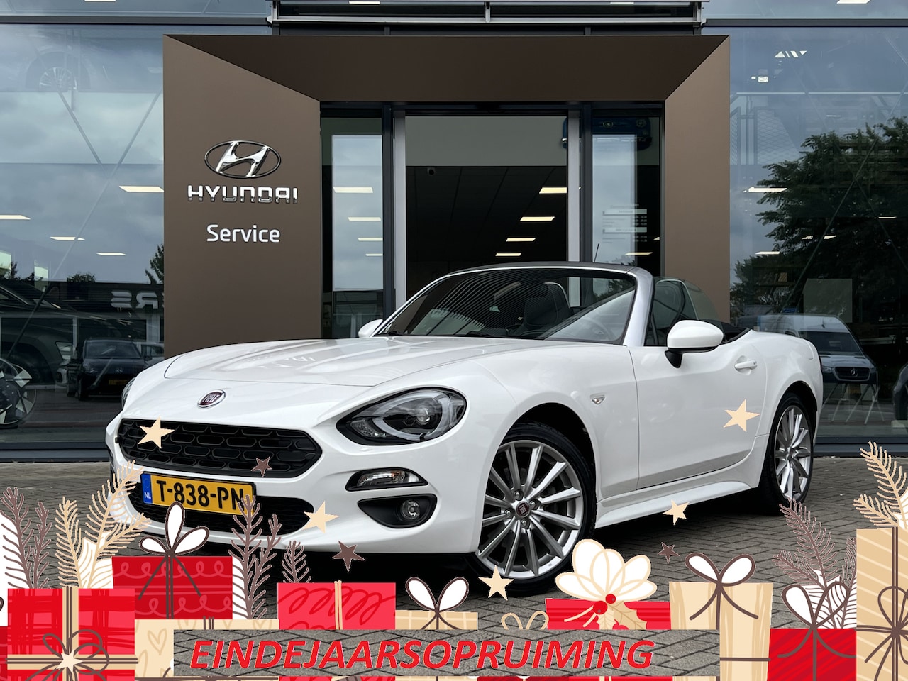 Fiat 124 Spider - 1.4 MultiAir Turbo Lusso Cruise Control | Navigatie | Cabrio - AutoWereld.nl