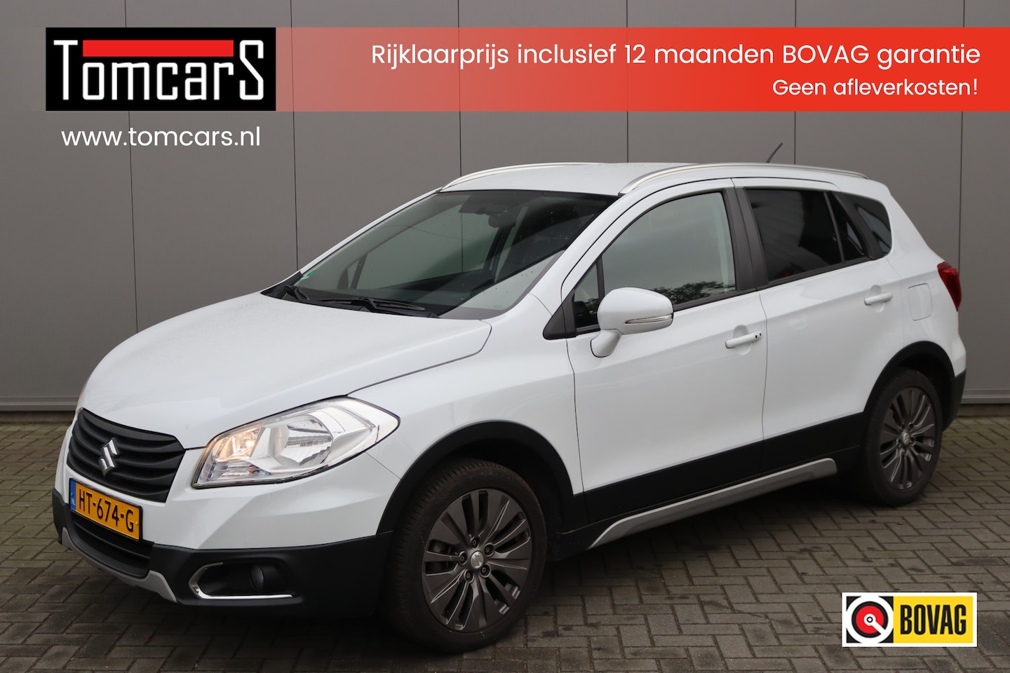 Suzuki SX4 S-Cross - 1.6i 120PK Exclusive Trekhaak/Cruise-Control/Camera/Stoelverwarming - AutoWereld.nl