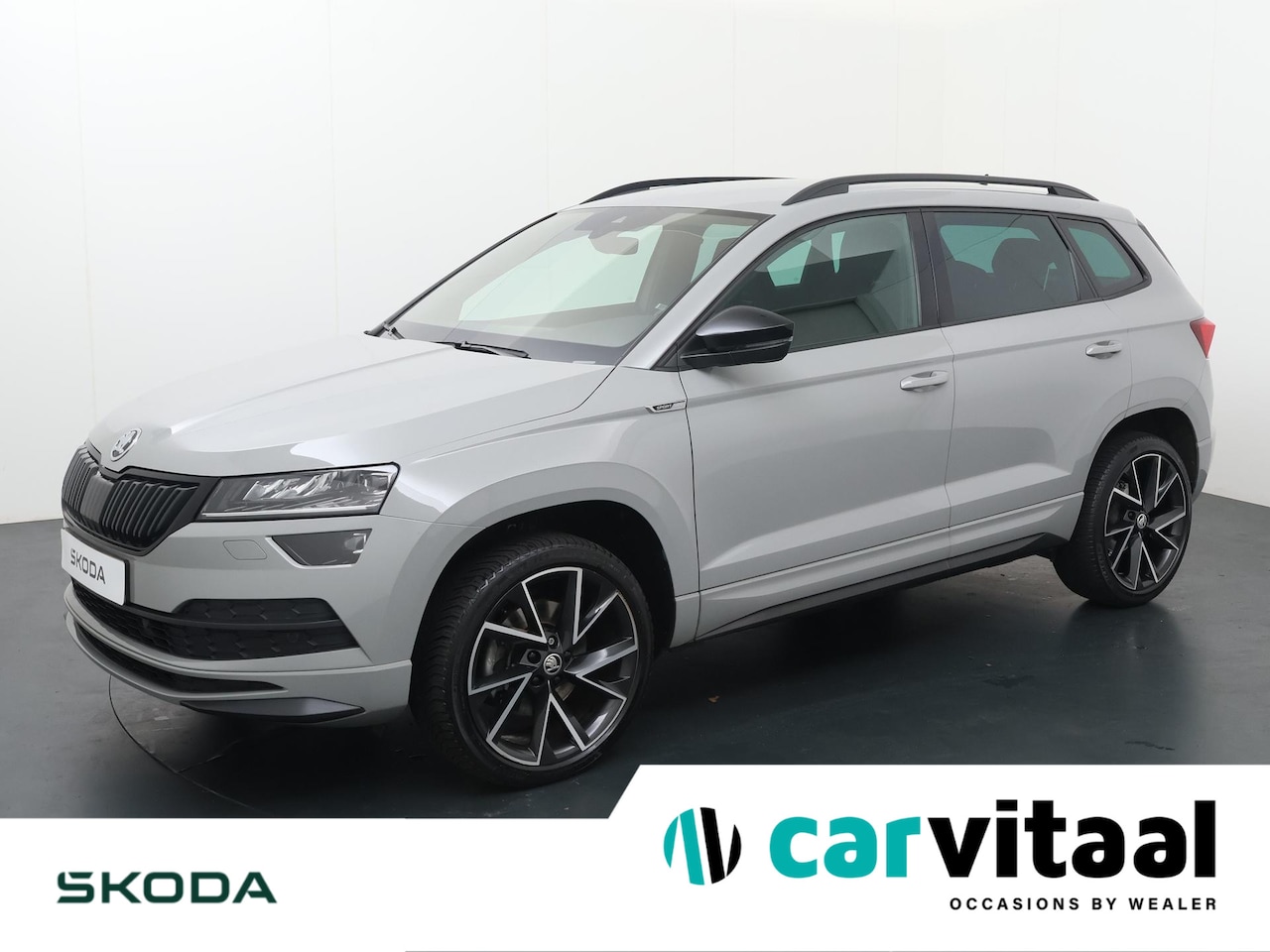 Skoda Karoq - 1.5 TSI ACT Sportline Business | 150 PK | Automaat | Lichtmetalen velgen 19 "| Keyless ent - AutoWereld.nl