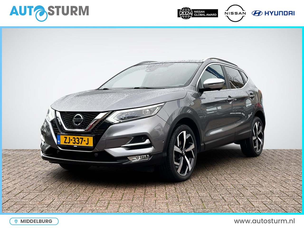 Nissan Qashqai - 1.2 Tekna + | Panoramadak | Nappa Leder | BOSE Audio | Geheugenstoel | 360° Camera | Stoel - AutoWereld.nl