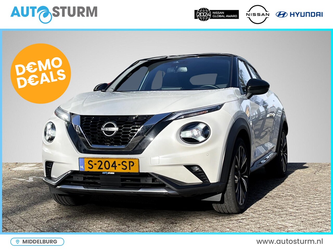 Nissan Juke - 1.0 DIG-T N-Design | Navigatie | Camera | Apple Carplay/Android Auto | 19'' Velgen | Cruis - AutoWereld.nl