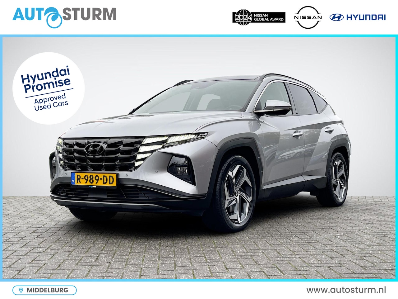 Hyundai Tucson - 1.6 T-GDI PHEV Premium Sky 4WD | Trekhaak | Panoramadak | Leder | Geheugenstoel | Premium - AutoWereld.nl