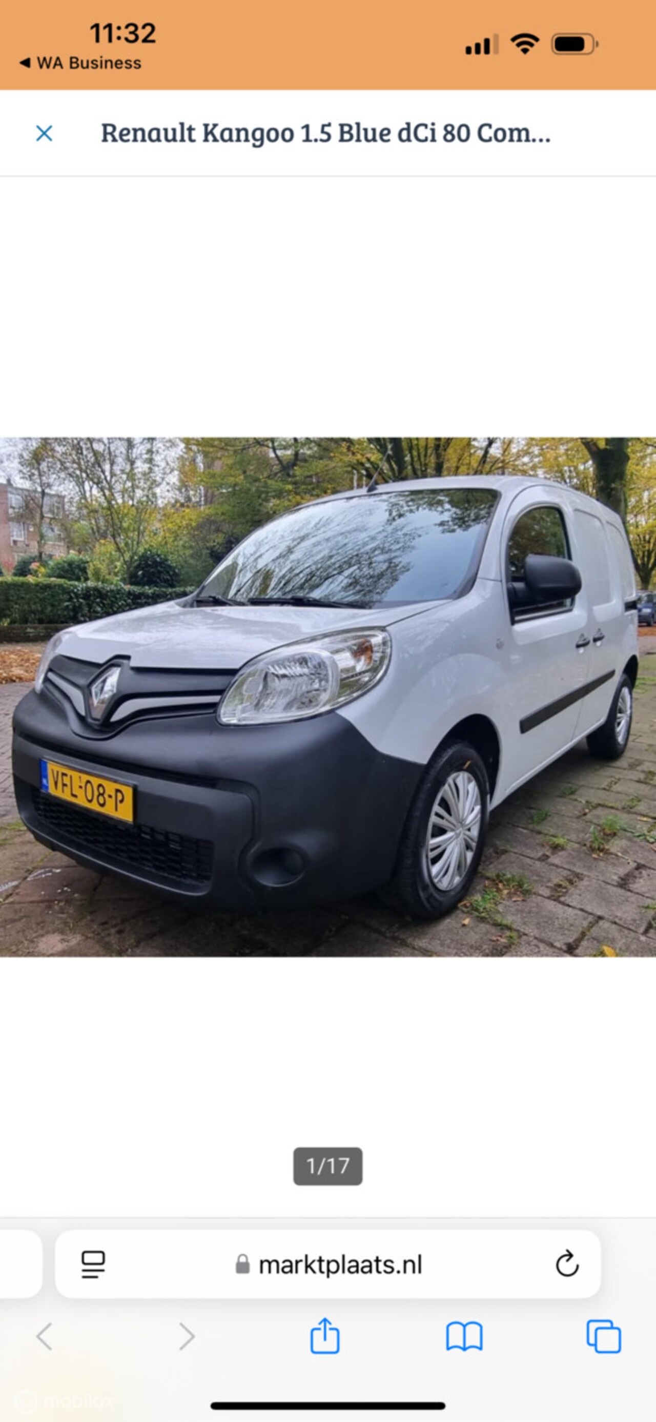 Renault Kangoo - bestel 1.5 Blue dCi 80 Comfort airco - AutoWereld.nl