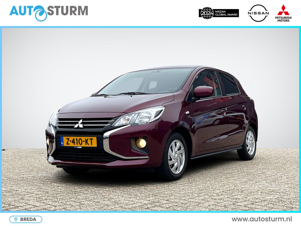 Mitsubishi Space Star - 1.2 Dynamic | Apple Carplay/Android Auto | Camera | Cruise Control | Elek. Ramen + Spiegel - AutoWereld.nl