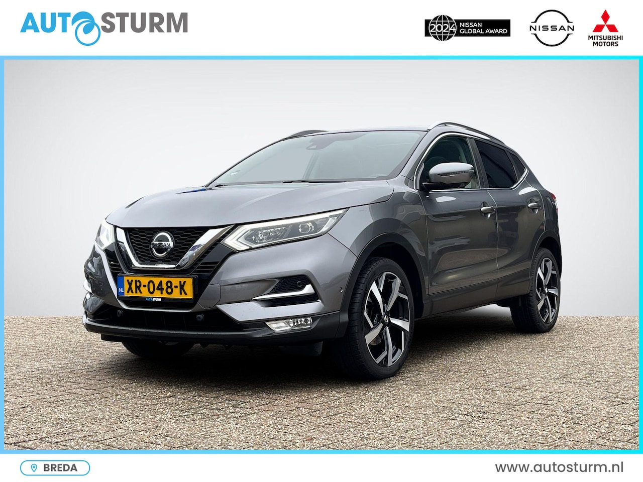 Nissan Qashqai - 1.2 Tekna | Trekhaak | Panoramadak | Navigatie | 360° Camera | Stoelverwarming | LED Kopla - AutoWereld.nl