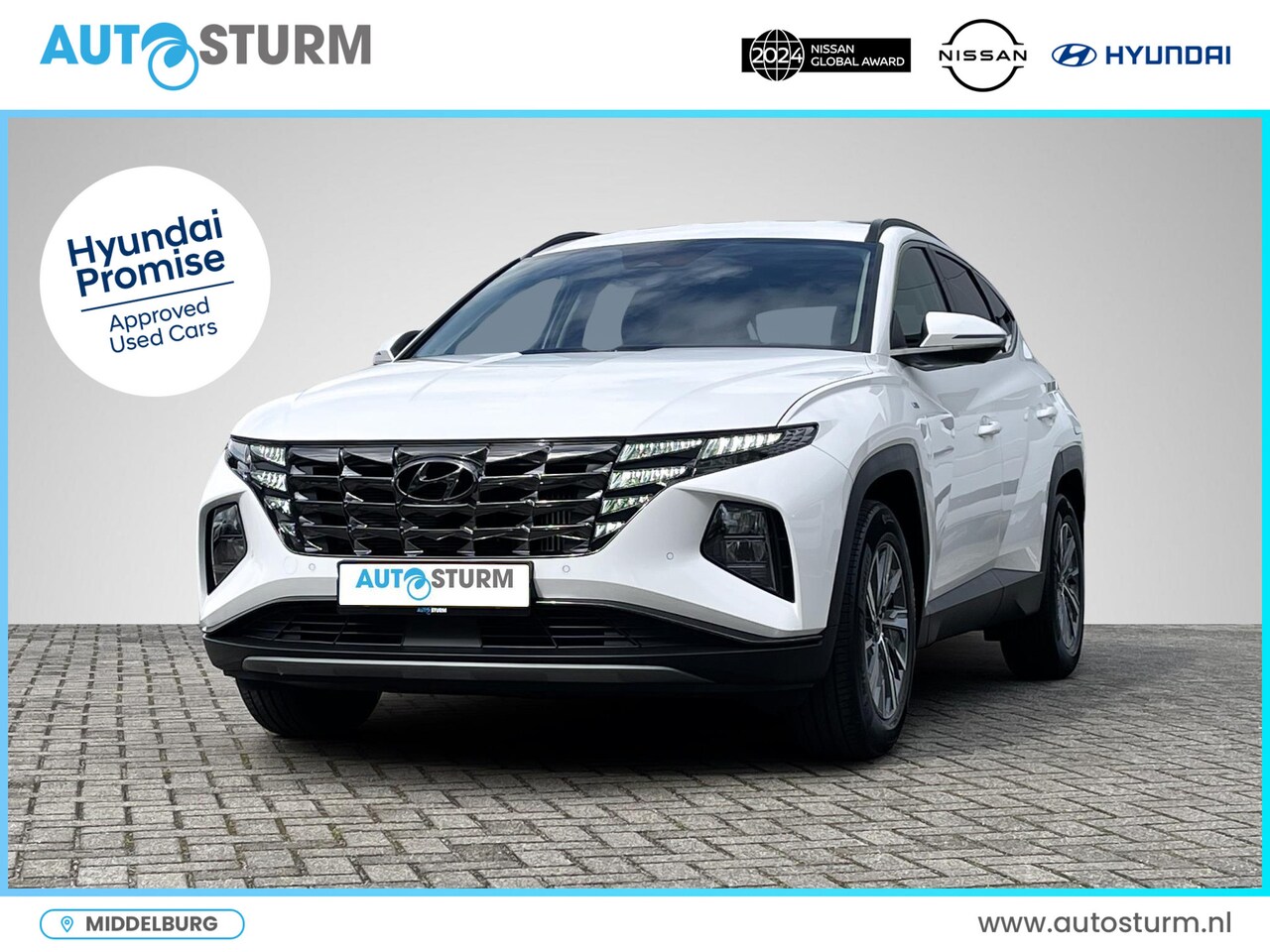 Hyundai Tucson - 1.6 T-GDI MHEV Comfort Smart | Navigatie | Camera | Apple Carplay/Android Auto | Premium A - AutoWereld.nl