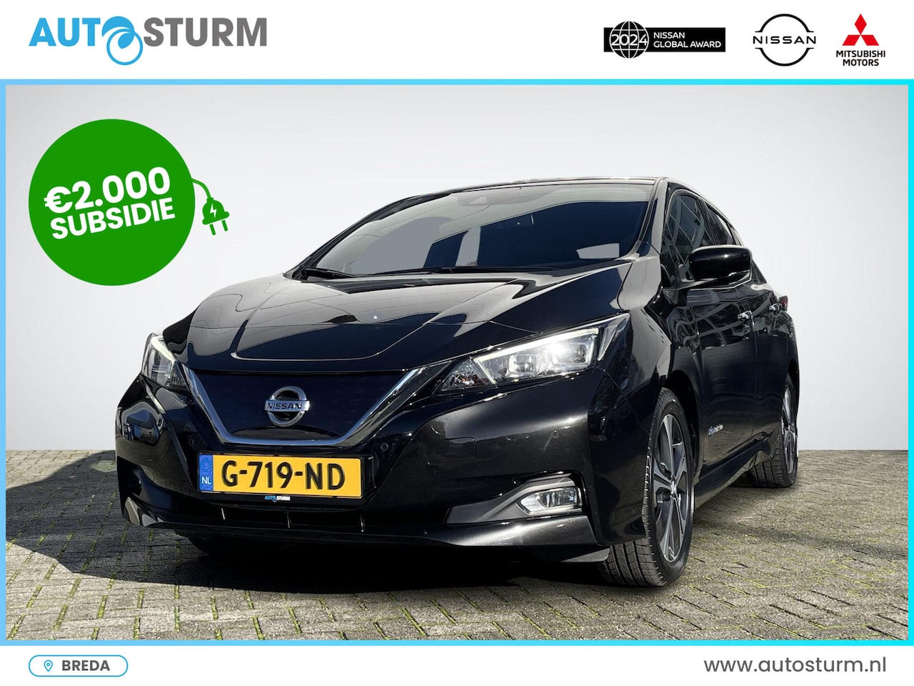 Nissan LEAF - Tekna 40 kWh *€2.000 SUBSIDIE MOGELIJK!* | Navigatie Full-Map | 360° Camera | Leder/Alcant - AutoWereld.nl