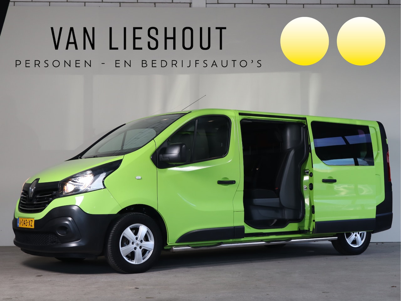 Renault Trafic - 1.6 dCi T29 L2H1 DC Luxe NL-Auto!! Dubb.Schuifdeur I Camera - AutoWereld.nl