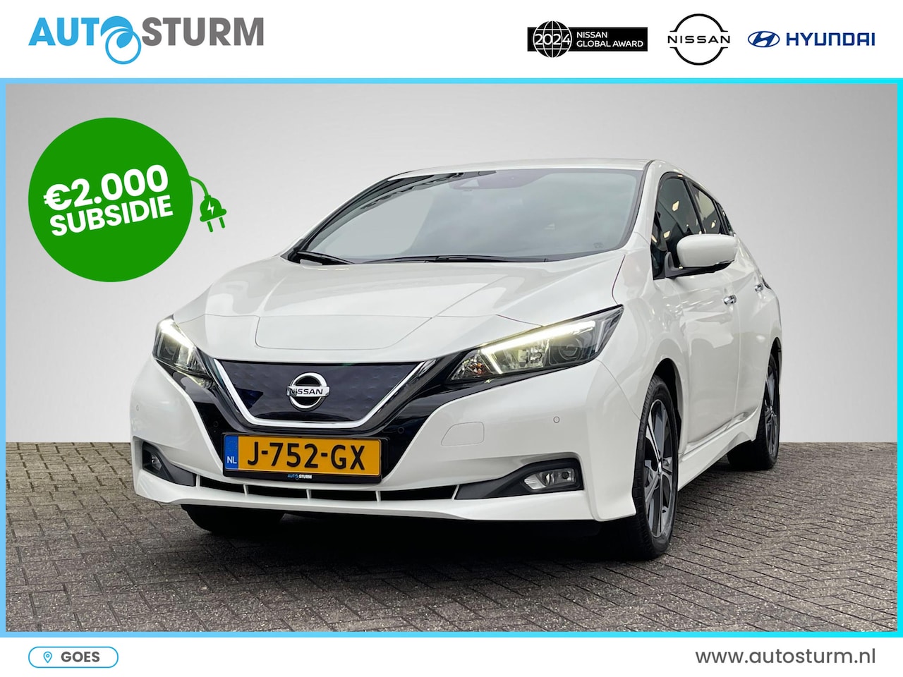 Nissan LEAF - N-Connecta 40 kWh *€2.000 SUBSIDIE MOGELIJK!* | Navigatie | 360° Camera | Apple Carplay/An - AutoWereld.nl