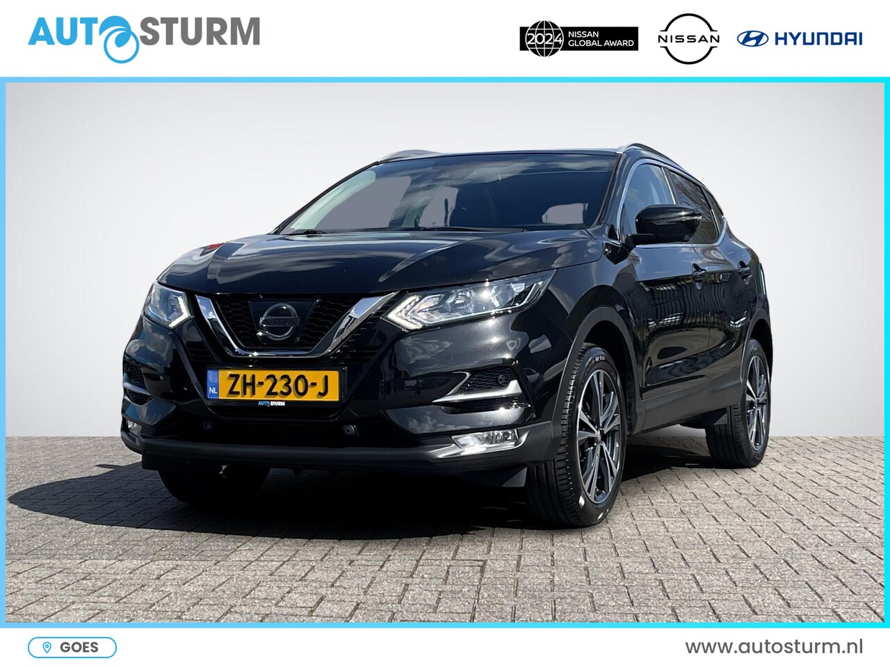 Nissan Qashqai - 1.2 N-Connecta Design Pack | Panoramadak | Navigatie | 360° Camera | Keyless Entry | Cruis - AutoWereld.nl