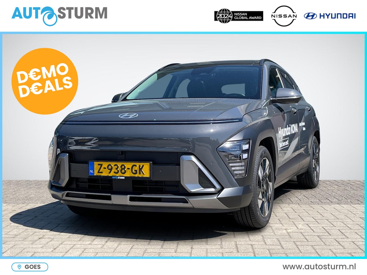 Hyundai Kona - 1.6 GDI HEV Premium Sky 1.6 GDI HEV Premium Sky - AutoWereld.nl