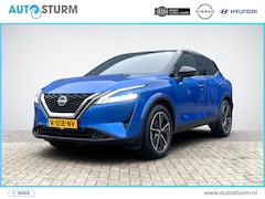 Nissan Qashqai - 1.3 MHEV Tekna Design + Cold Pack | Panoramadak | Stuur- + Stoelverwarming | Head-Up Displ