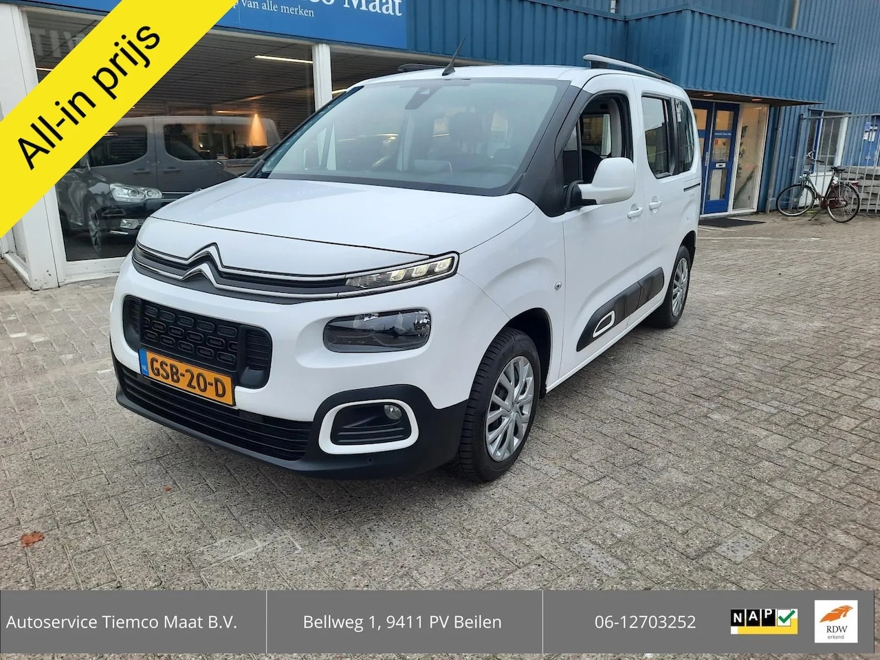 Citroën Berlingo - 1.2 PureTech Shine 1.2 PureTech Shine - AutoWereld.nl