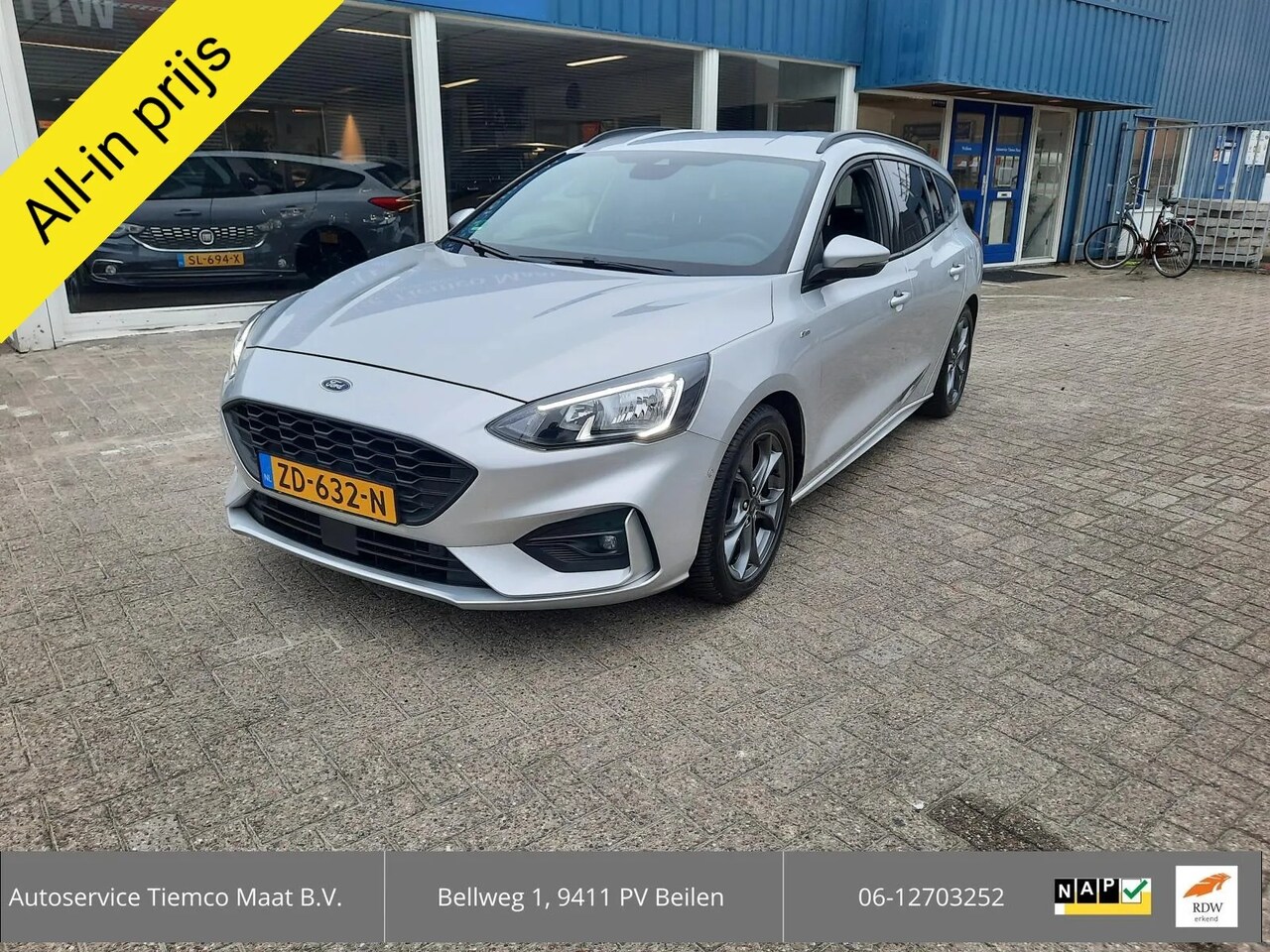 Ford Focus Wagon - 1.0 EcoBoost ST Line Business 1.0 EcoBoost ST Line Business - AutoWereld.nl