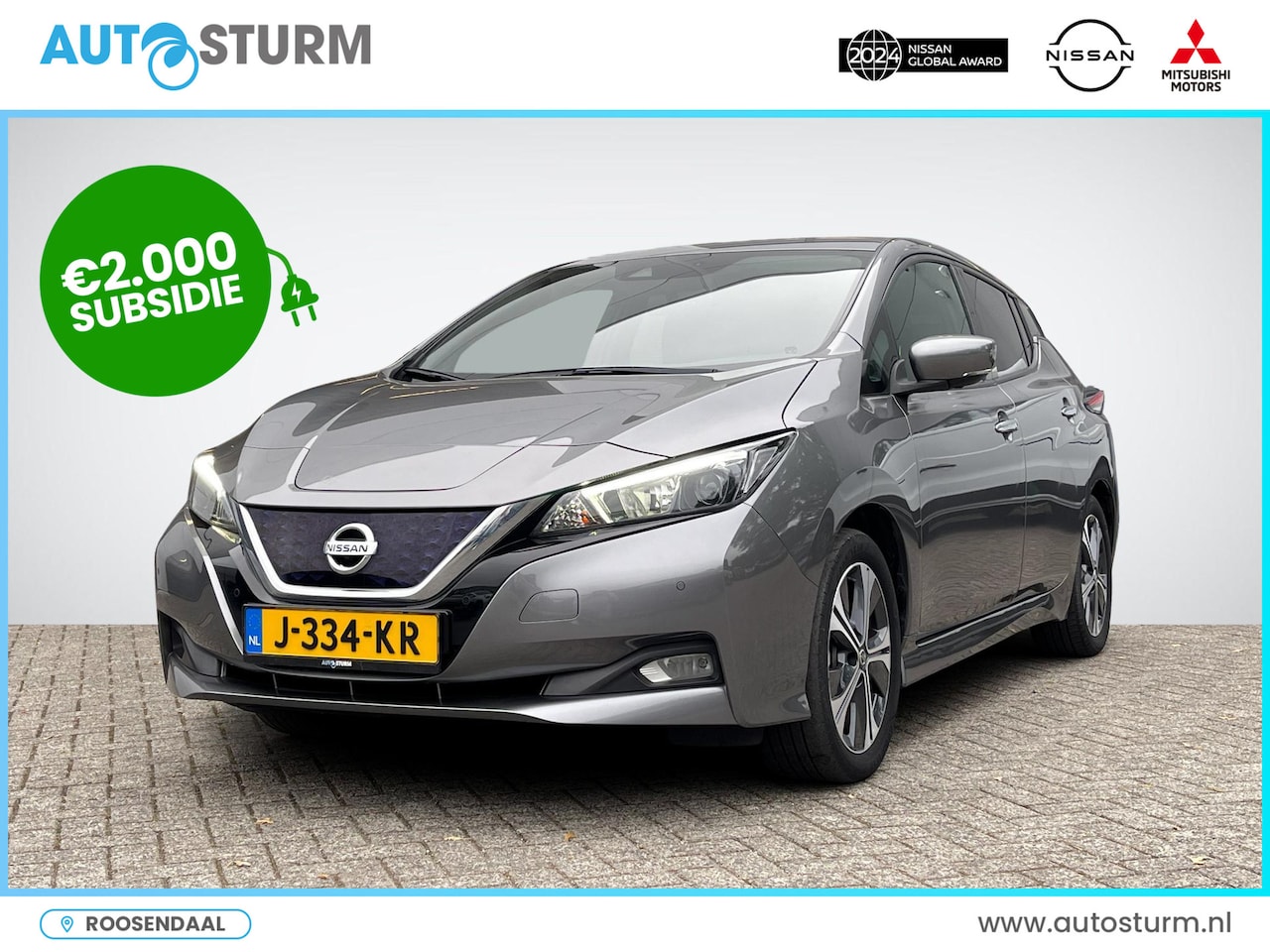 Nissan LEAF - N-Connecta 40 kWh *€2.000 SUBSIDIE MOGELIJK!* | Navigatie | 360° Camera | Apple Carplay/An - AutoWereld.nl