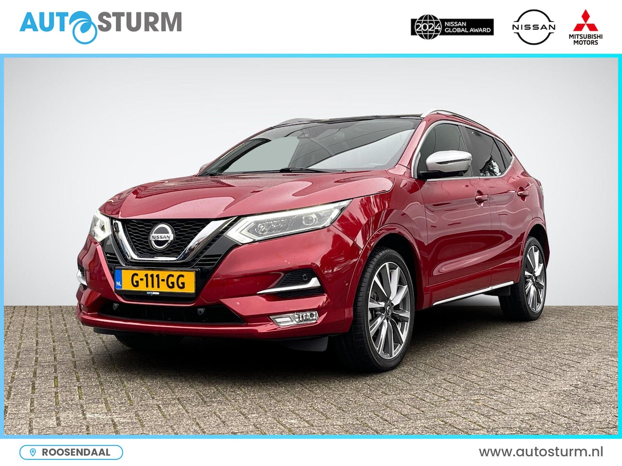 Nissan Qashqai - 1.3 DIG-T Tekna + | Panoramadak | Nappa Leder | BOSE Audio | Geheugenstoel | Apple Carplay - AutoWereld.nl