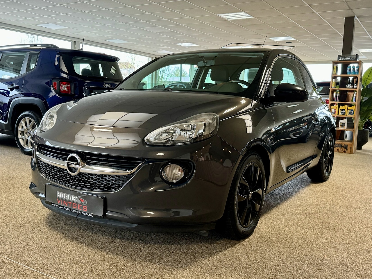 Opel ADAM - 1.2 Glam Cruise Airco Two tone LMV Zeer mooi!!! Two Tone Cruise Airco LMV - AutoWereld.nl