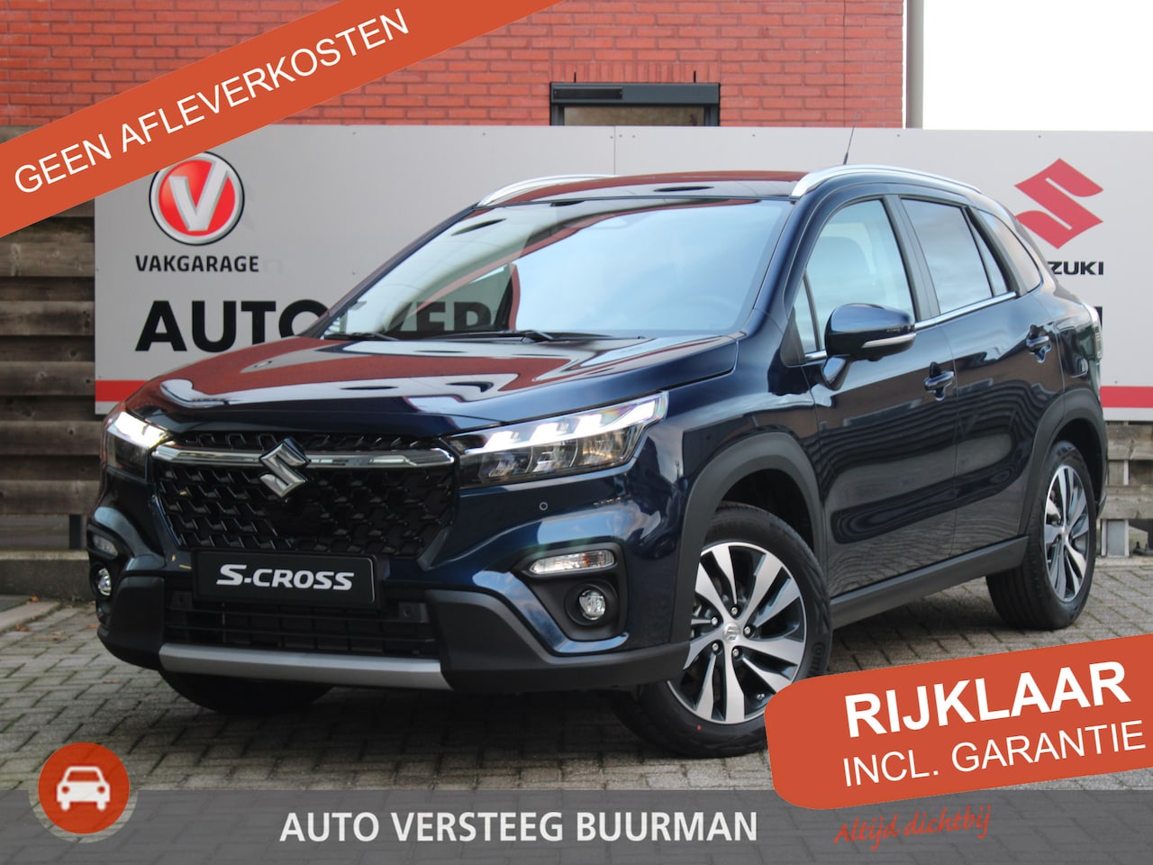 Suzuki S-Cross - 1.5 Hybrid Style Automaat Panoramadak, 6 jaar garantie! - AutoWereld.nl