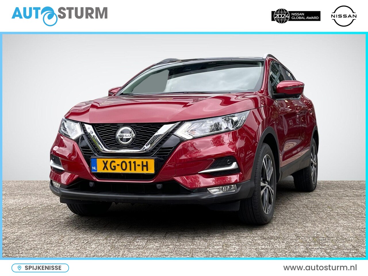 Nissan Qashqai - 1.2 N-Connecta Design Pack | Trekhaak | Panoramadak | Navigatie | 360° Camera | Keyless En - AutoWereld.nl