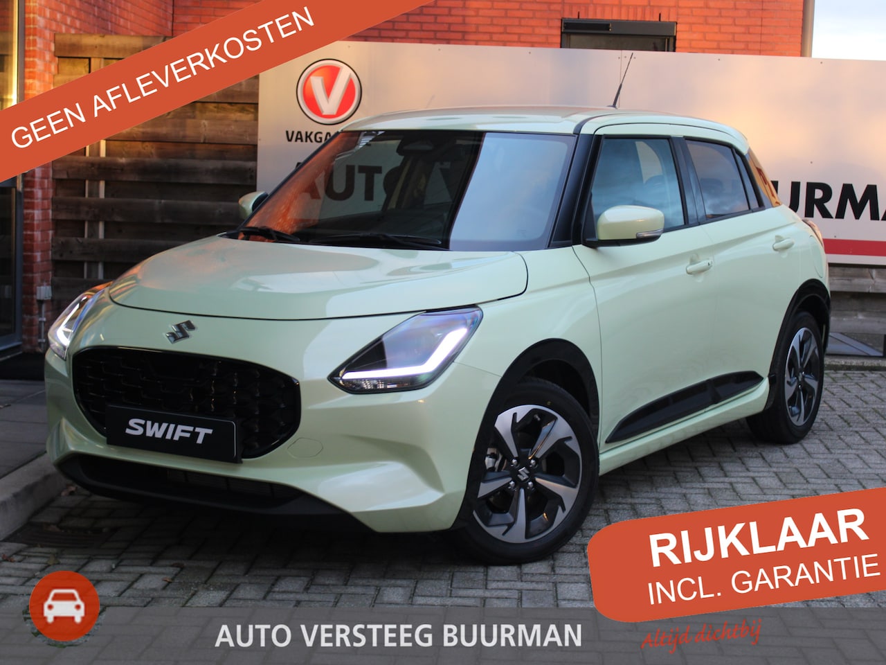 Suzuki Swift - 1.2 Style Smart Hybrid GT Pakket Lichtmetalen velgen, Camera, 6 jaar garantie! - AutoWereld.nl