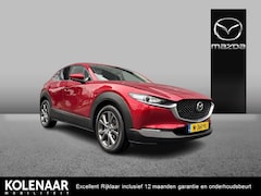 Mazda CX-30 - 2.0 e-Sky-X 186 Luxury /Dealeronderhouden/Navi/HUD/Adaptive/ECC/Keyless/Leder/CarPlay