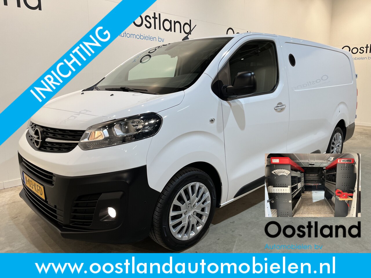 Opel Vivaro - 2.0 CDTI L3H1 123 PK / Servicebus / Würth Inrichting / Euro 6 / Airco / Cruise Control / C - AutoWereld.nl