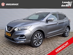 Nissan Qashqai - 1.3 DIG-T Tekna + | Bose| Apple Carplay/Android Auto | Automaat | Navi | Leer