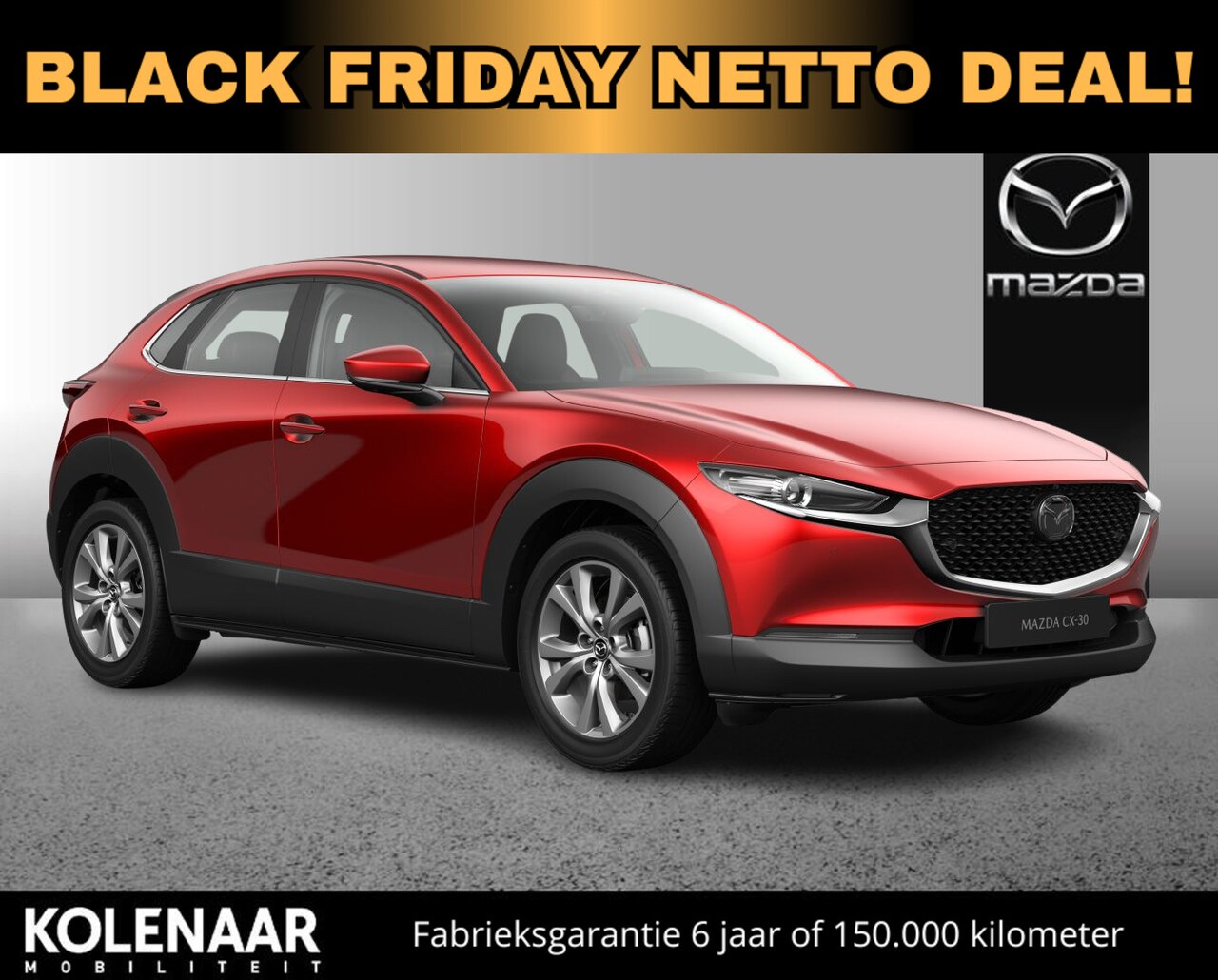 Mazda CX-30 - Automaat 2.0 e-Sky-X 186 Exclusive-line /BLACK FRIDAY NETTO DEAL!/€6544,- VOORDEEL!/Direct - AutoWereld.nl