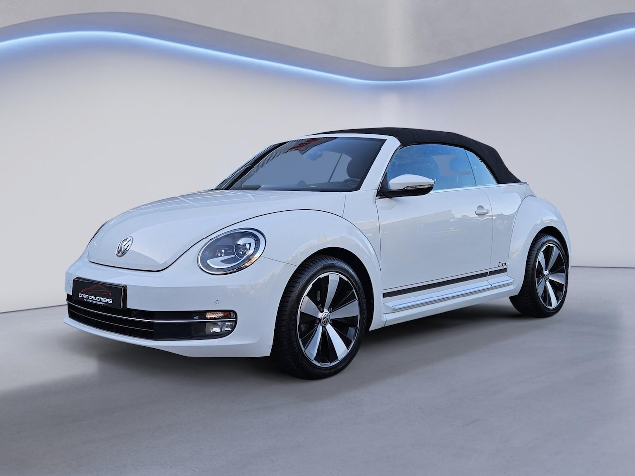 Volkswagen Beetle Cabriolet - 1.2 TSI Design Cup Edition Cabrio/Apple Carplay/Vol leder/Xenon/Stoelverwarming/Clima&Crui - AutoWereld.nl